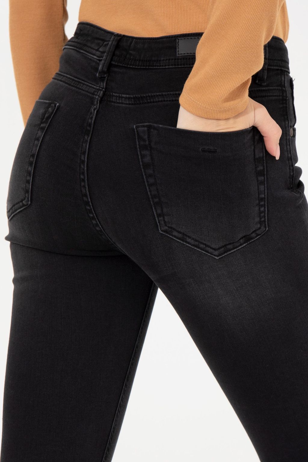 U. S. Polo Assn Женские черные джинсовые брюки - U.s. polo assn фото 7