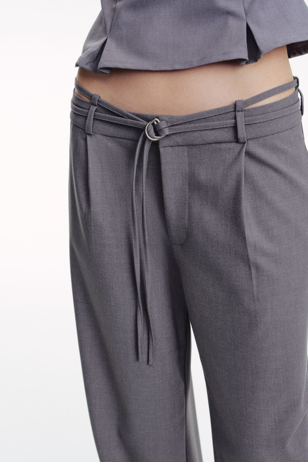 Pantal?n sastre con cintur?n - H&m фото 7