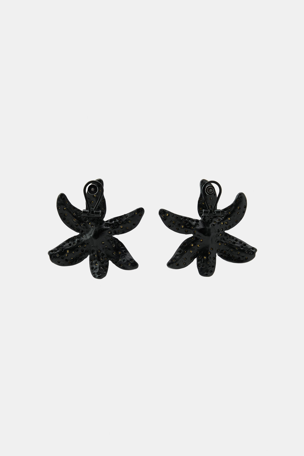 SKULL FLOWER EARRINGS