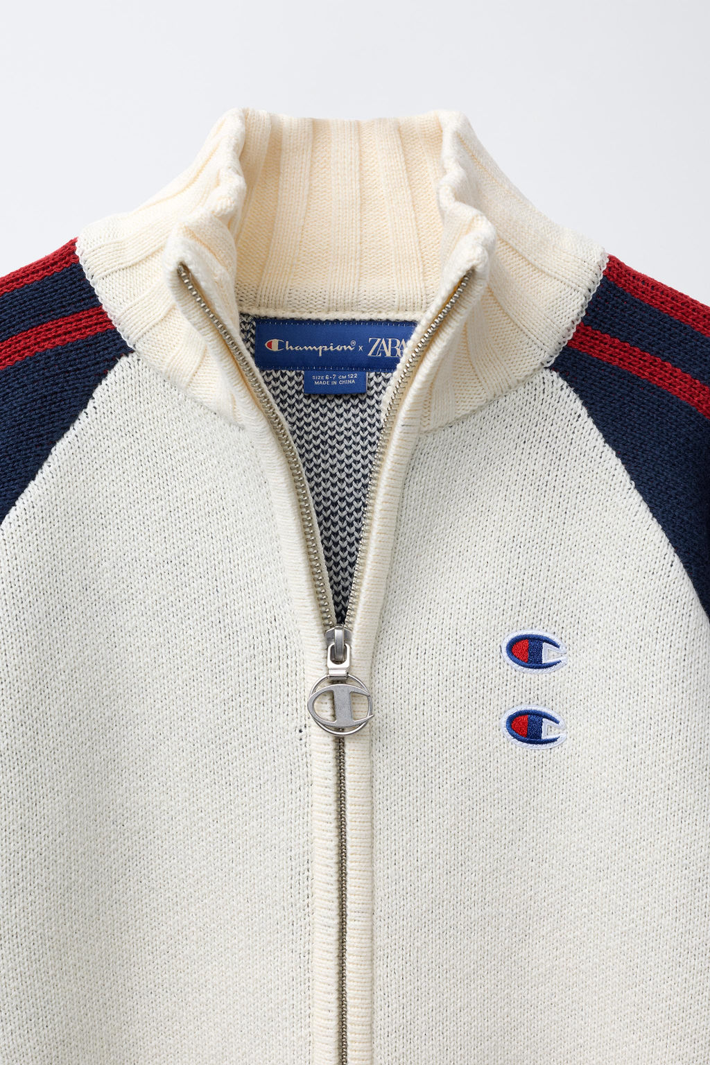 CHAMPION ® X ZARA KNIT CARDIGAN  фото 3