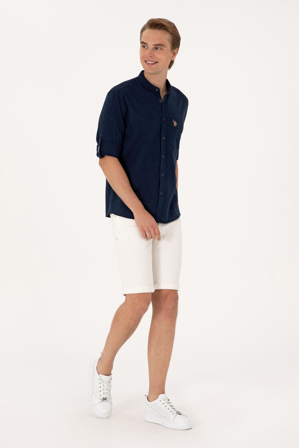 Erkek Lacivert Uzun Kollu G_mlek - U.s. polo assn фото 4