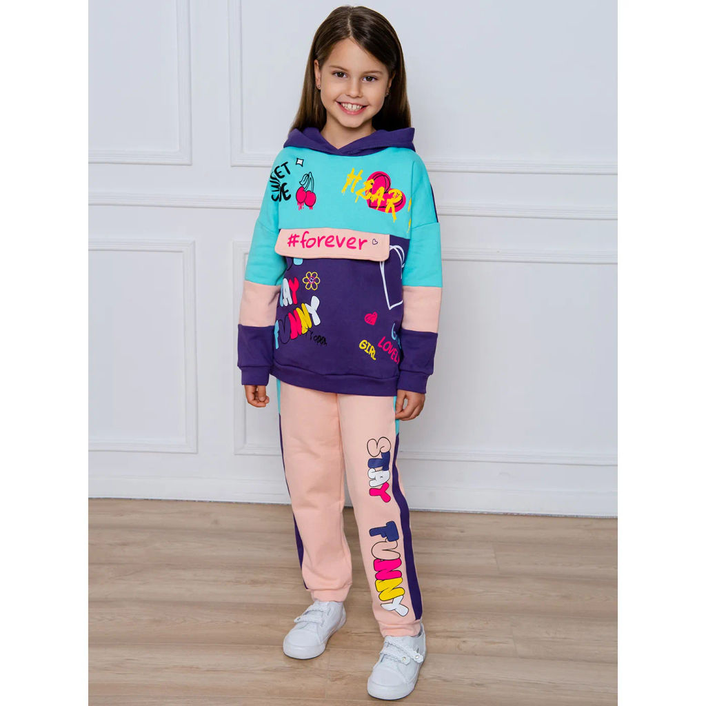 Костюм футер 2х нитка начёс 8767310102 - Youlala фото 9