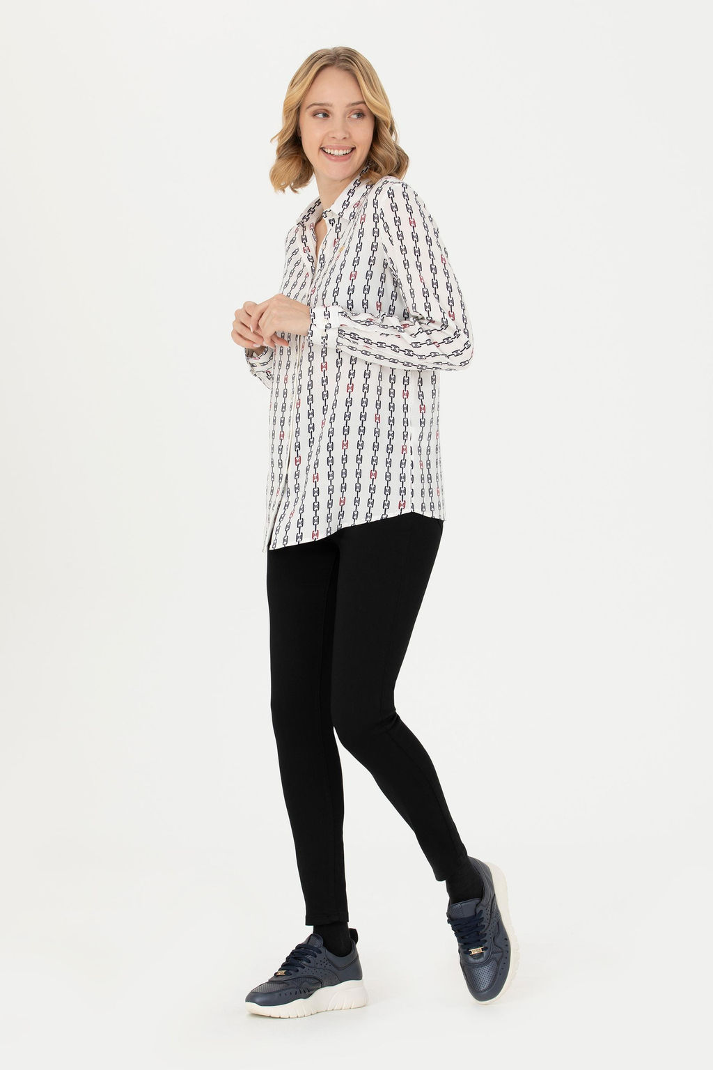 Женские черные джинсовые брюки - U.s. polo assn фото 10