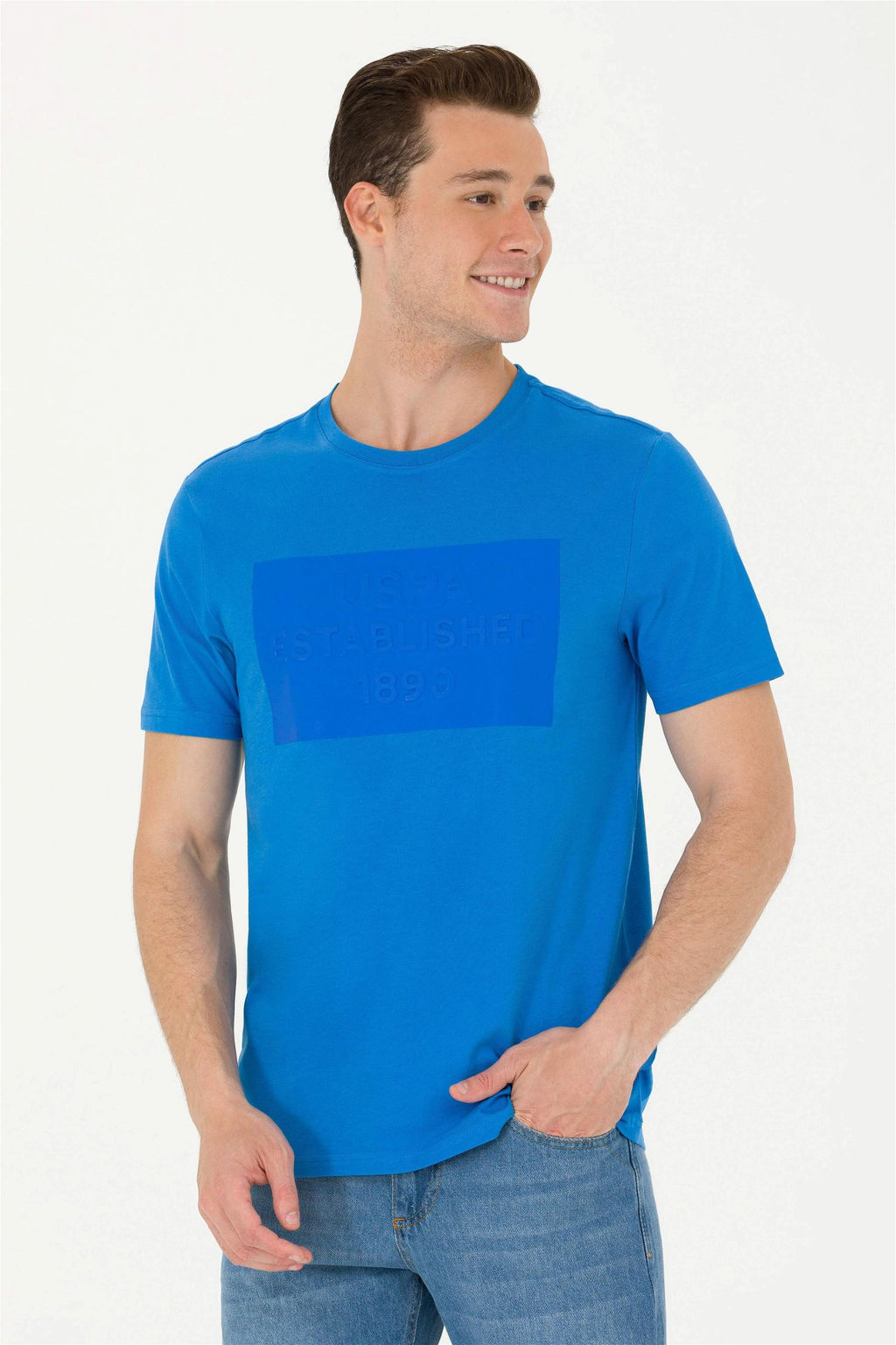 U. S. Polo Assn Мужская футболка Saks с круглым вырезом - U.s. polo assn фото 8