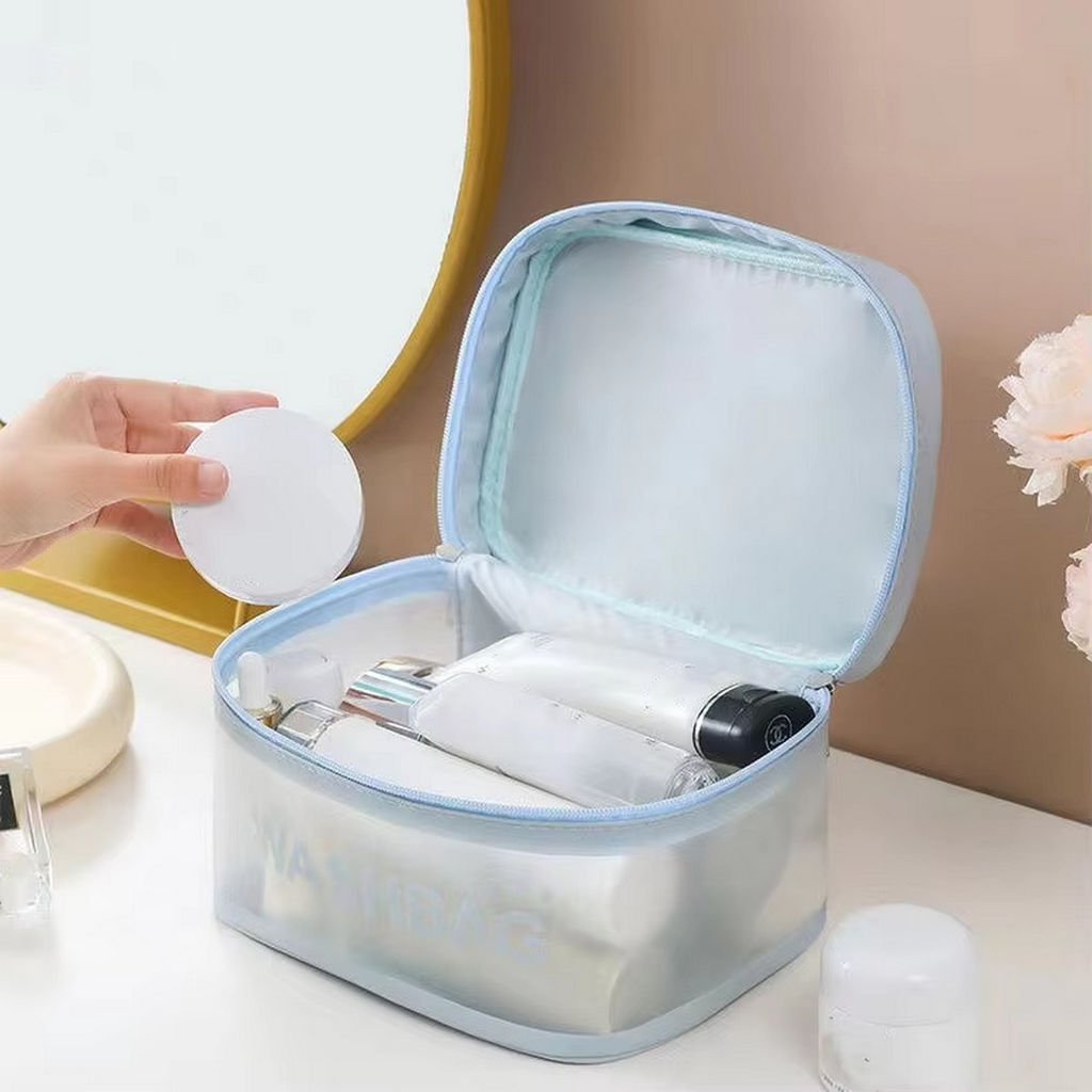 Kristaller Косметичка Washbag suitcase, голубой  фото 2