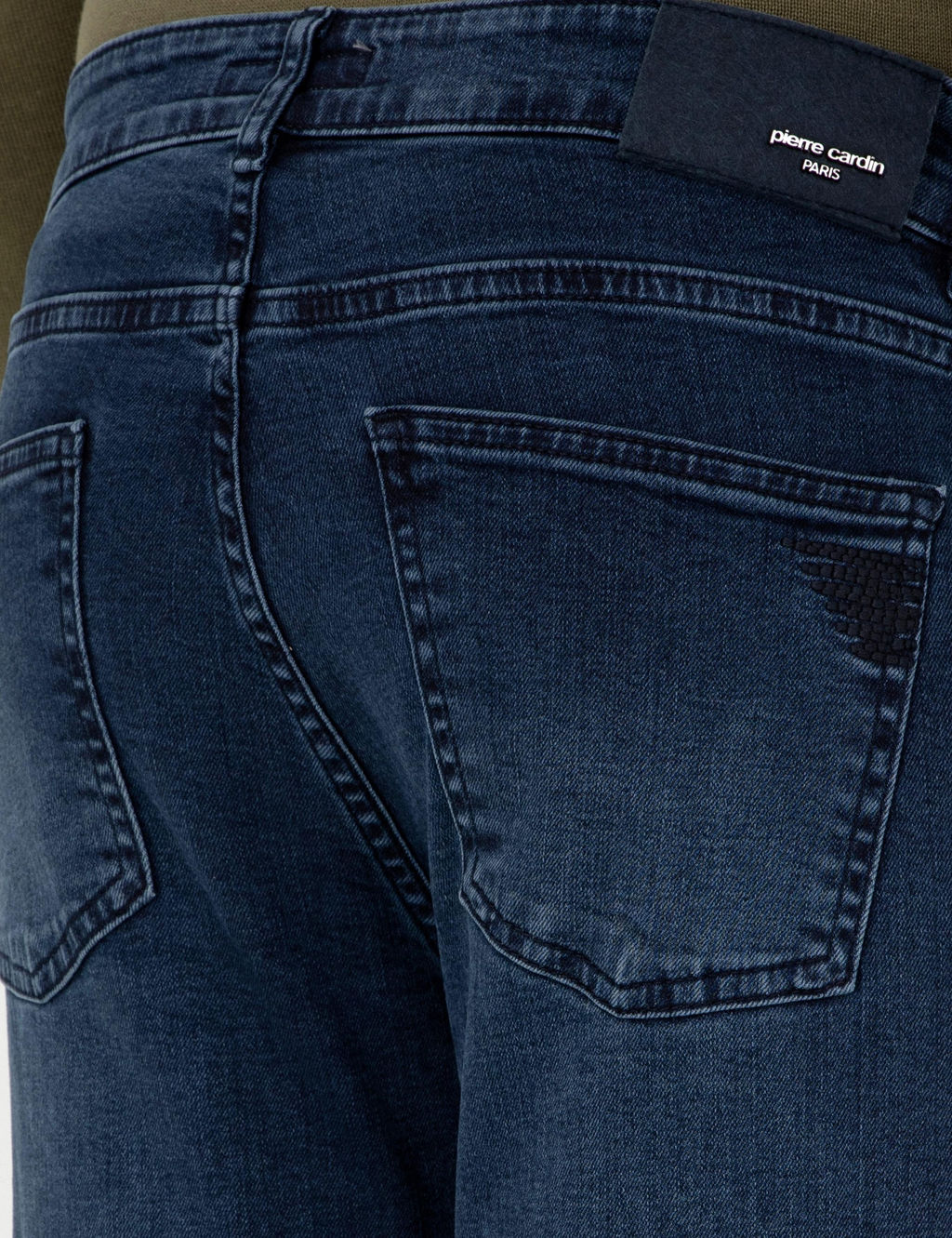 Lacivert Slim Fit Jean Pantolon - Pierre cardin фото 6