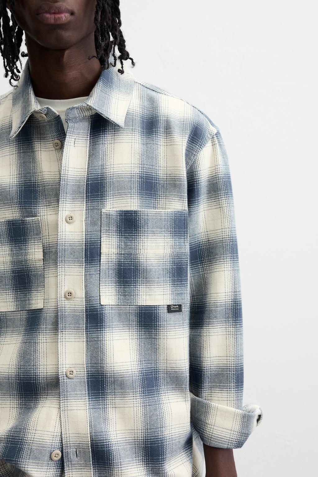 CHECKED FLANNEL SHIRT - Zara фото 5