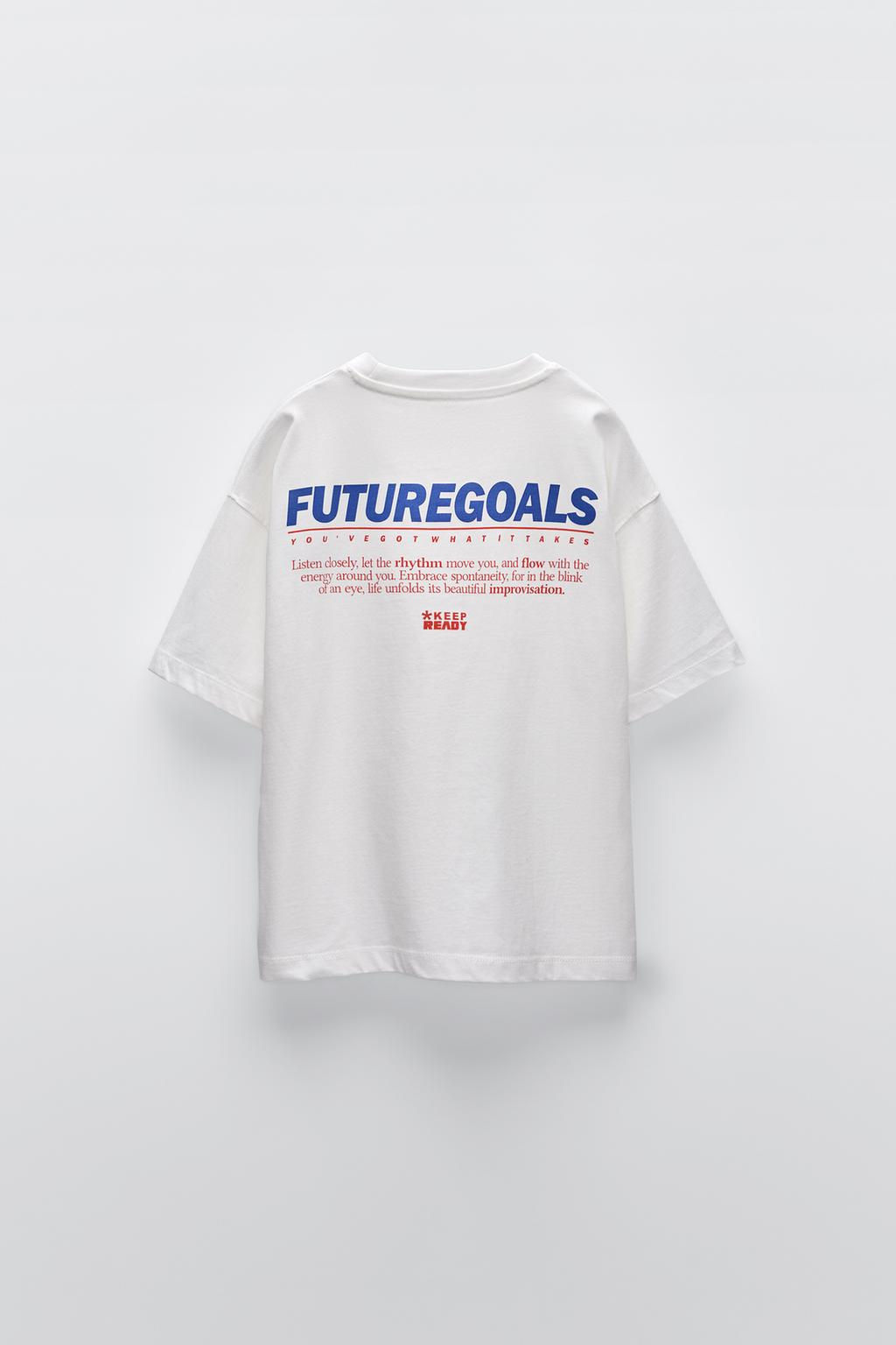 SLOGANLI T-SHIRT - Zara фото 3