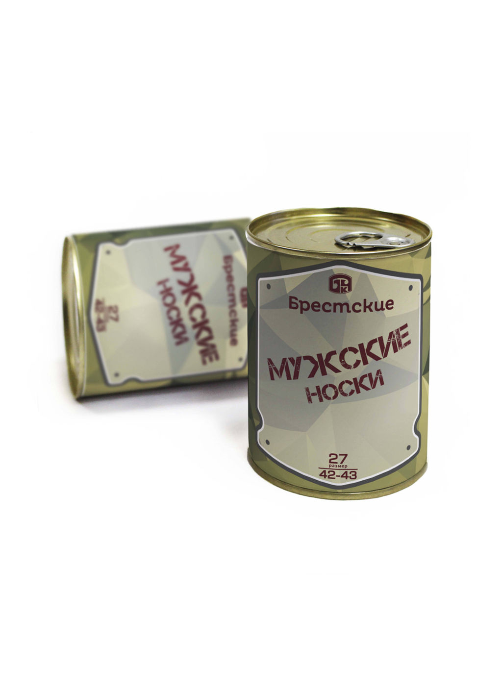 Цена за 2 пары Брестские НОСКИ МУЖСКИЕ В БАНКЕ CLASSIC 2122В черный - Conte elegant фото 2