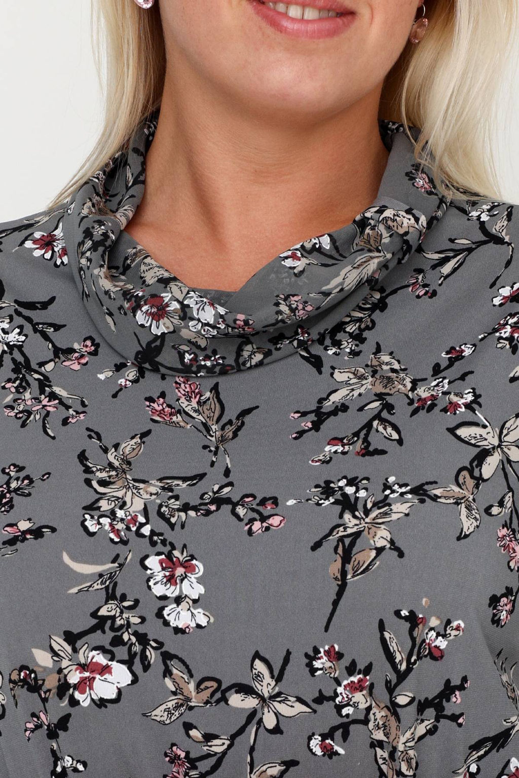 Блузка женская 7049/06/Серый - Rise фото 5