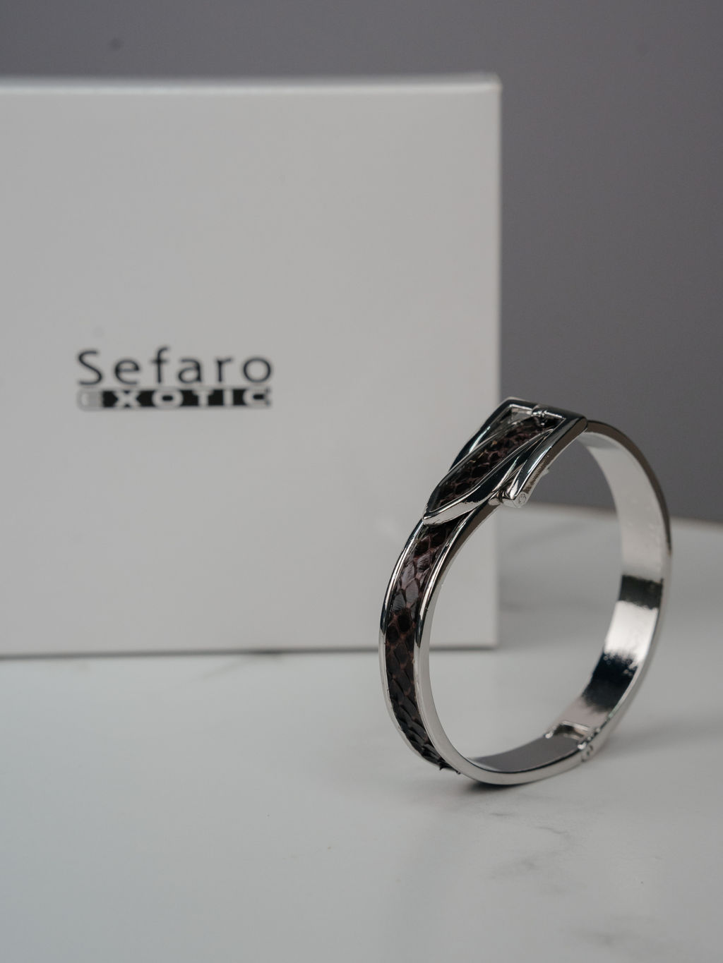 Браслет из кожи питона - Sefaro фото 3