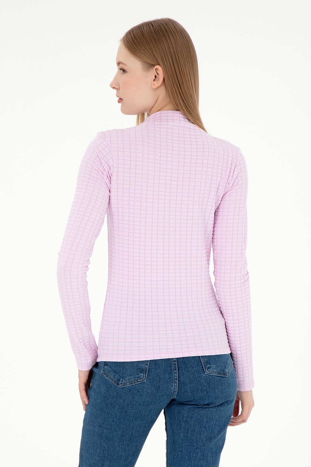 Женский розовый свитшот Неожиданная скидка в корзине - U.s. polo assn фото 5