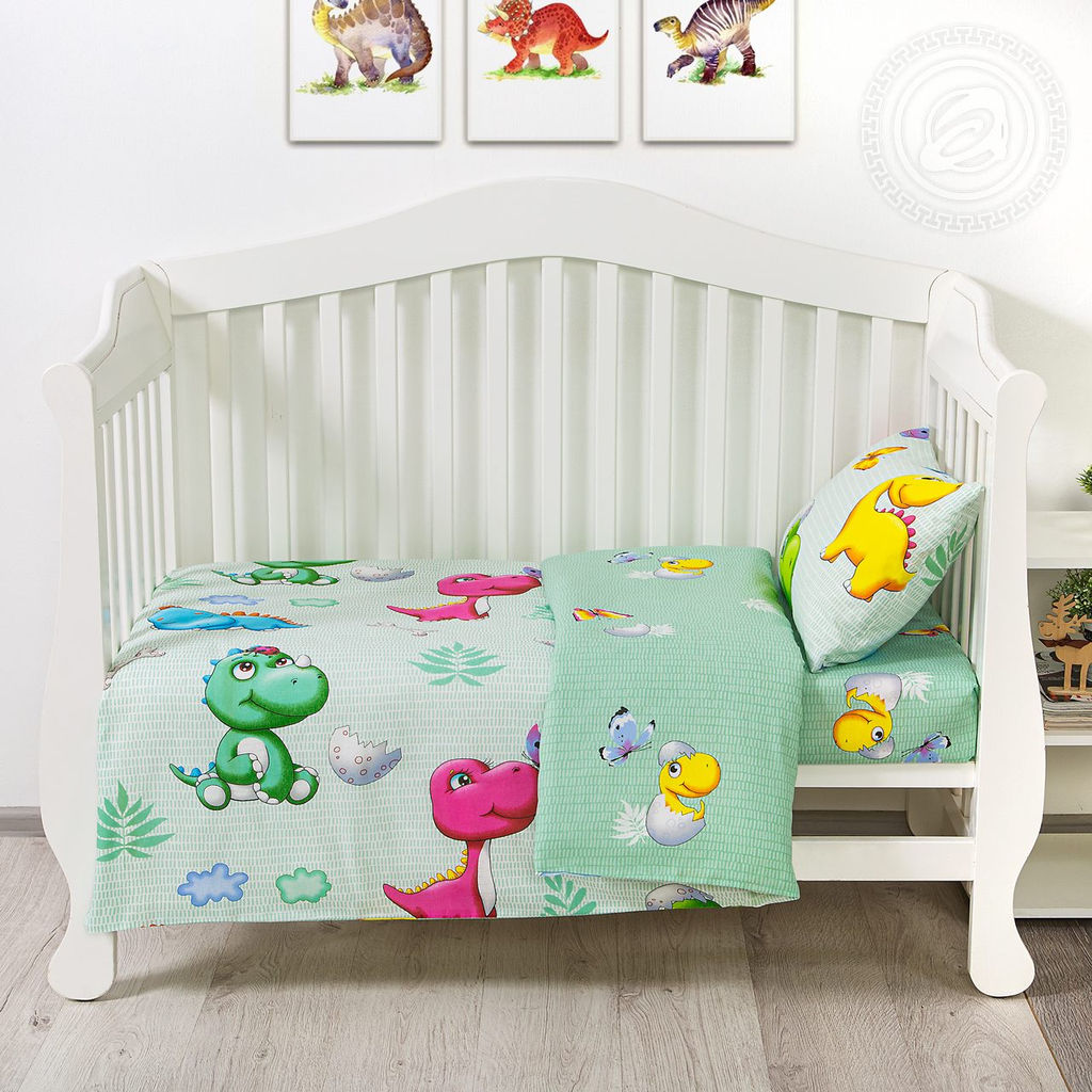 Гоша Детский/Пододеяльник: 1 шт. - 147*112; Простыня: 1 шт. - 150*110; Наволочка: 1 шт. - 40*60; Бязь ясельная - Артпостелька фото 2