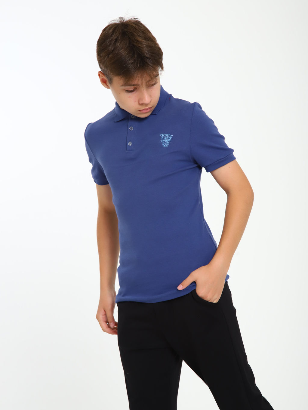 Рубашка-поло Петр графит Ладошки  фото 18