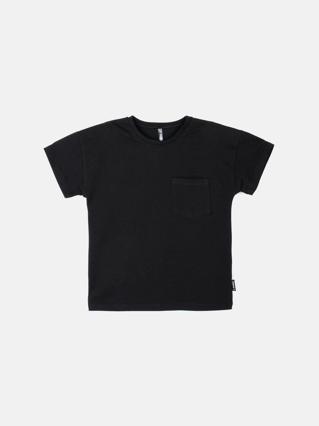 Футболка "Уголь" с карманом 7+