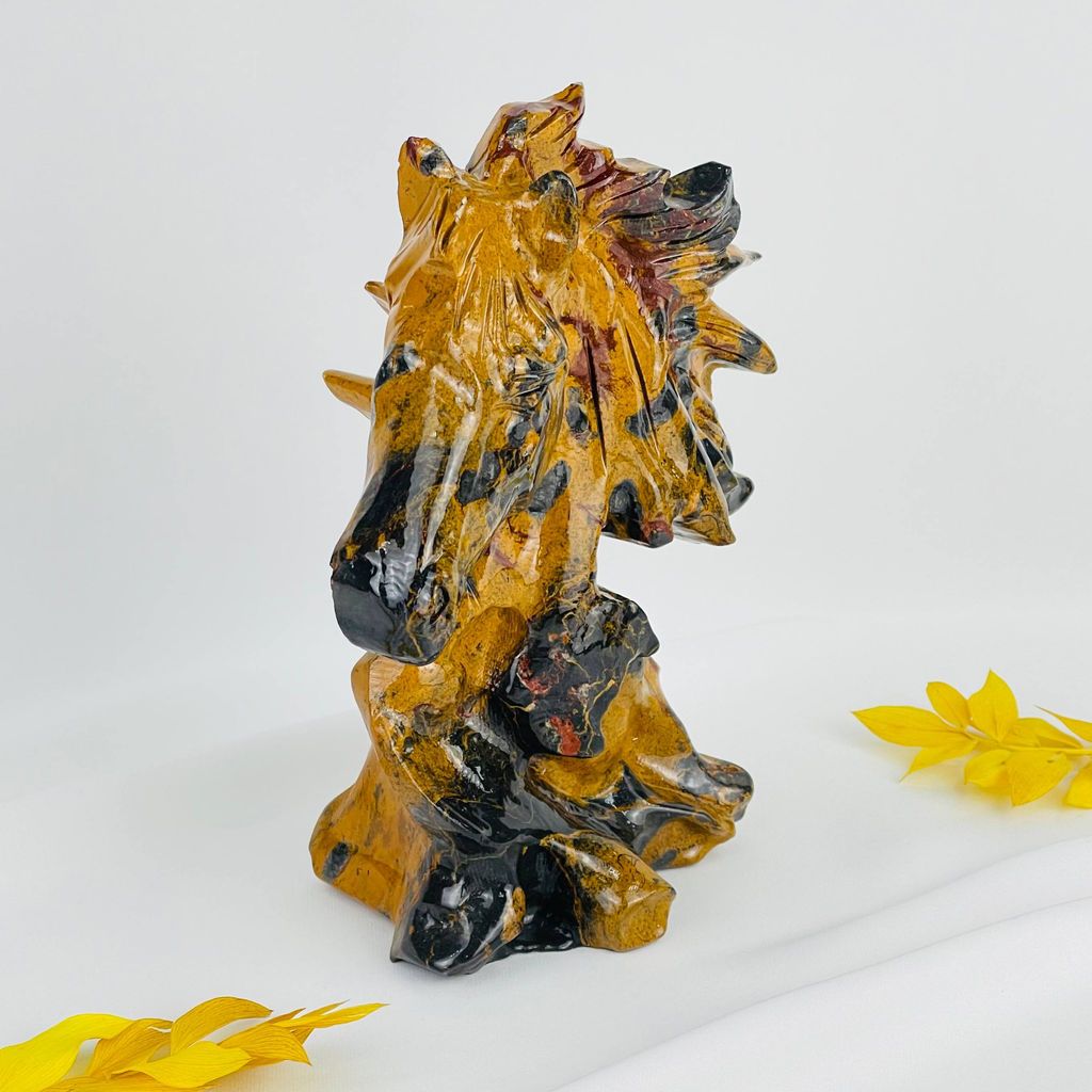 Статуэтка Конь из Яшмы - Радуга самоцветов фото 5