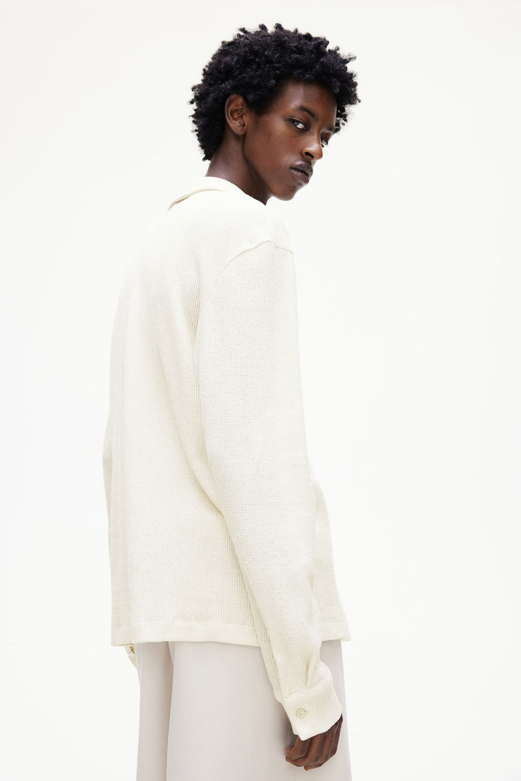 Camisa en punto texturizado Regular Fit - H&m фото 2