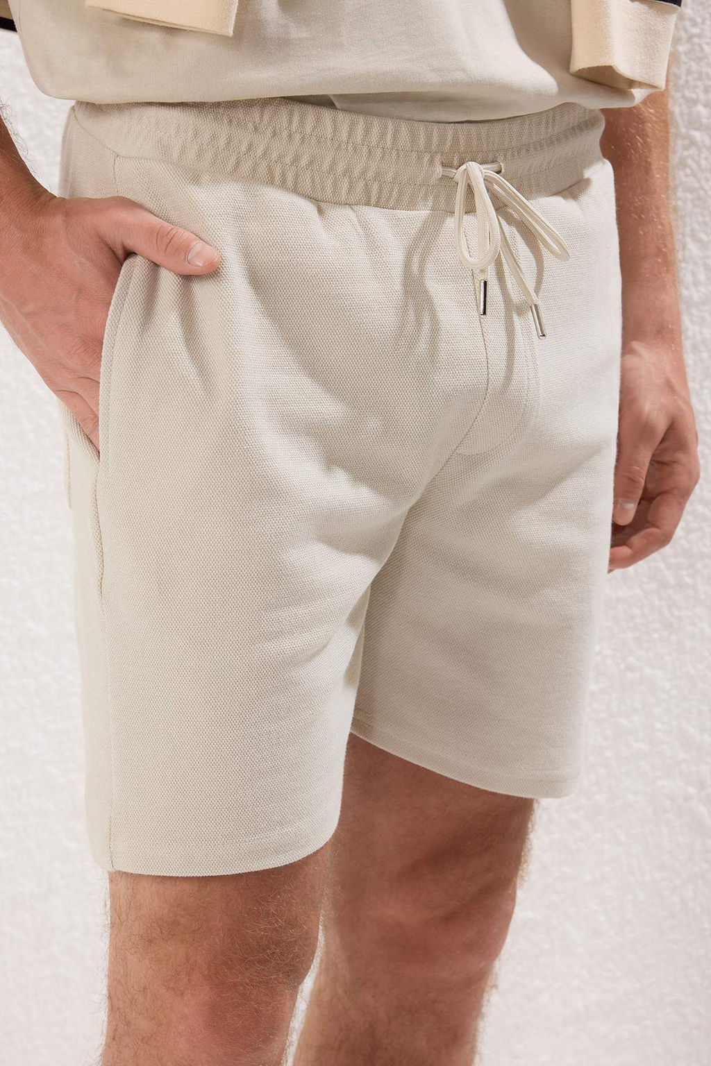 TRENDYOL MAN Haki Regular/Normal Kesim Dokulu Premium Sort & Bermuda TMNSS25SR00014 - Trendyolmilla фото 3