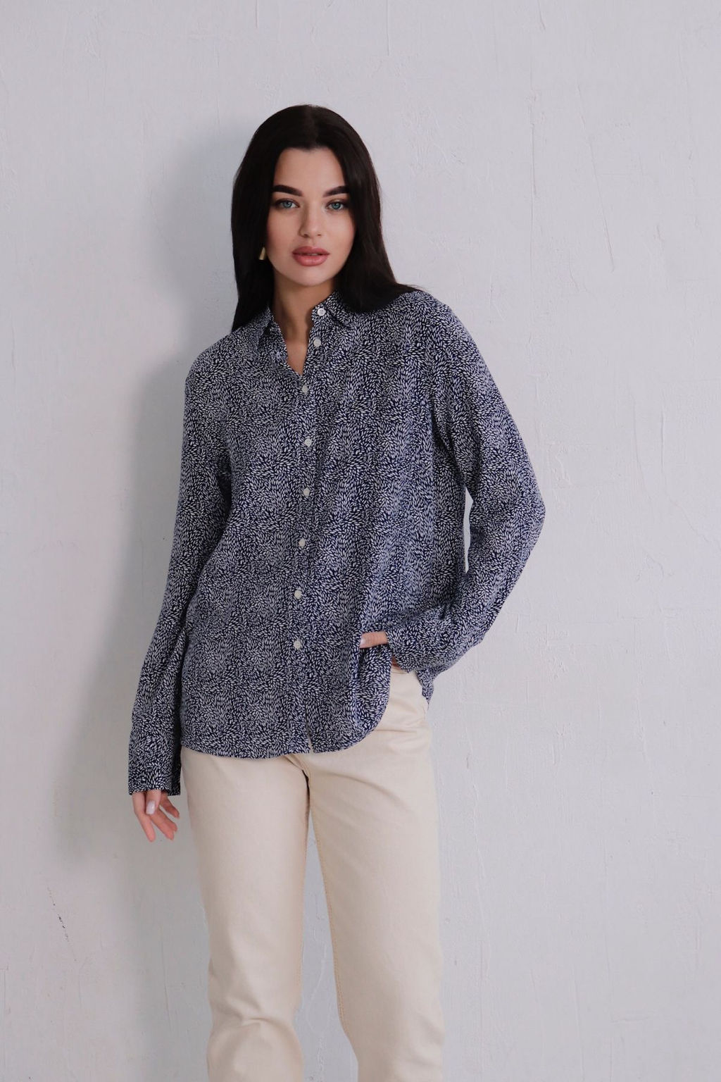 11251 Рубашка синяя - Martichelli фото 3