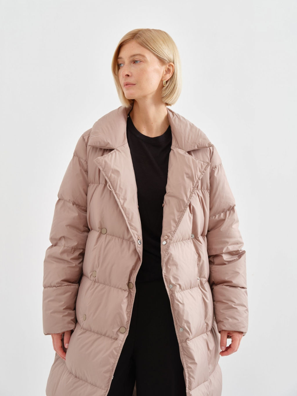 Conso/WDLF 230539 - almond Пуховое пальто фото 7