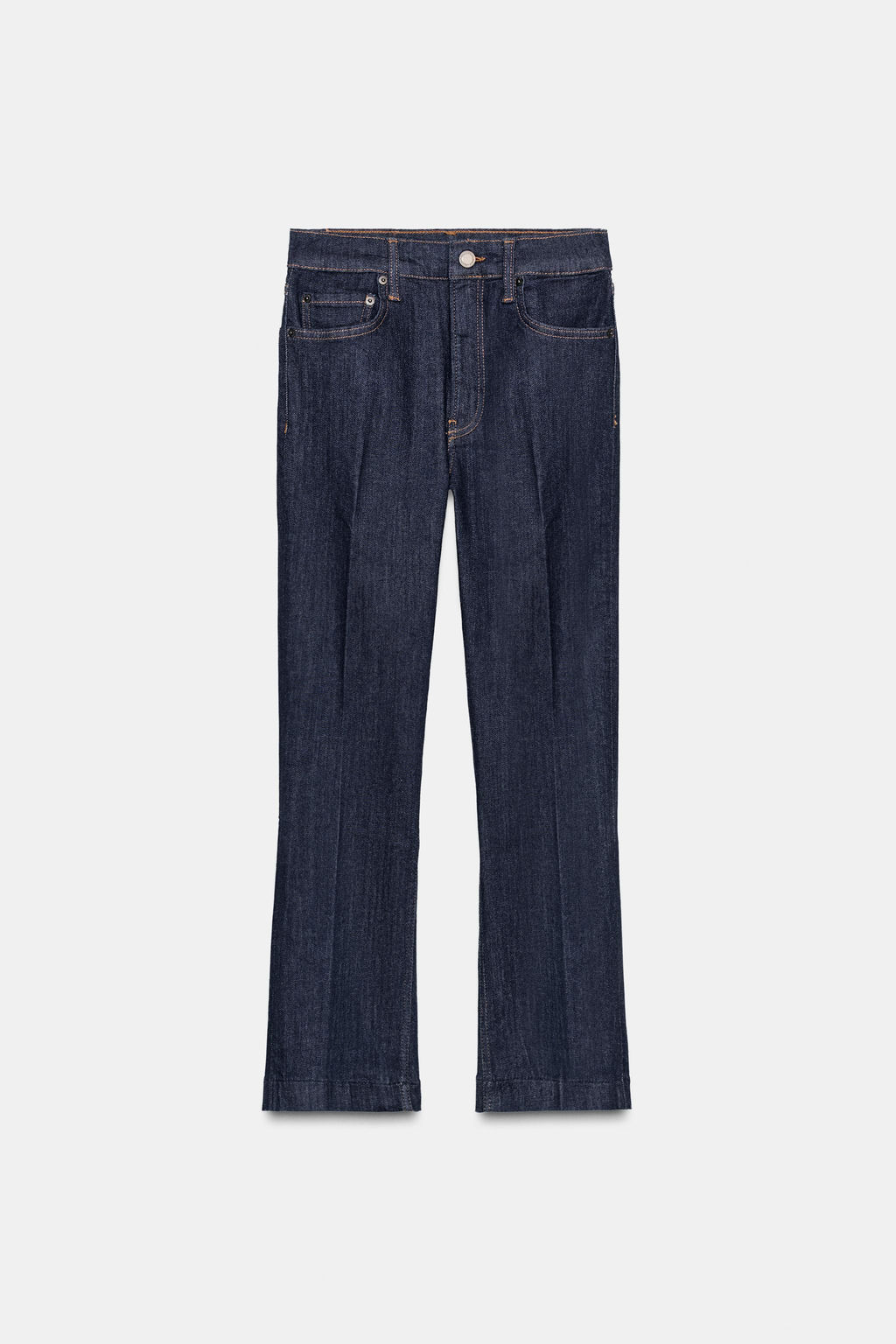 ZW COLLECTION MID-WAIST BOOTCUT JEANS - Zara фото 5