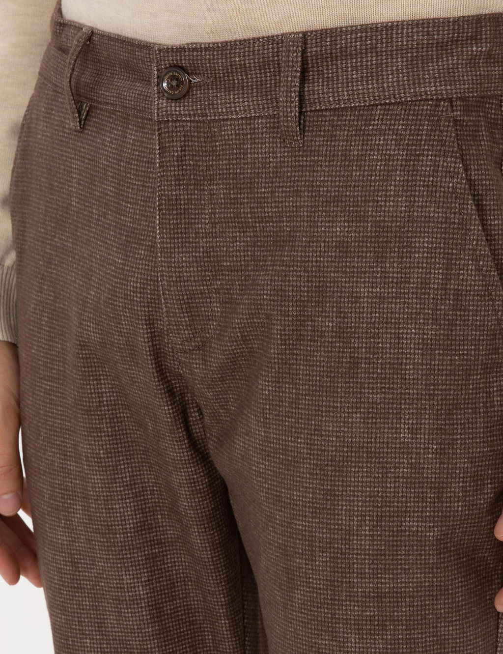 Vizon Slim Fit Kanvas Pantolon - Pierre cardin фото 5