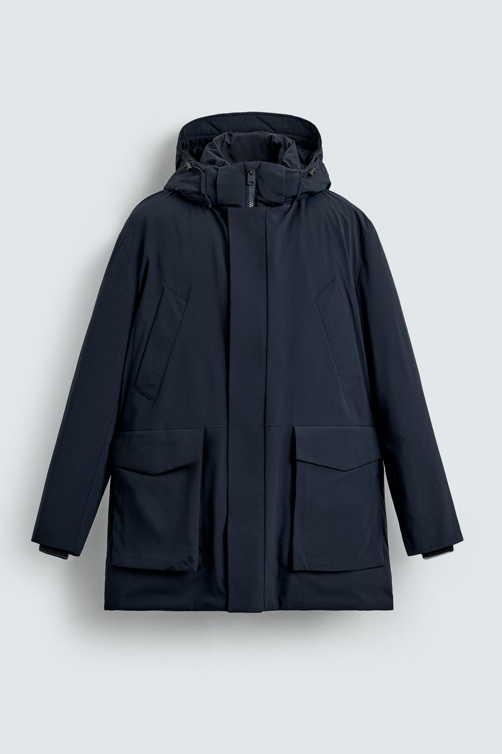 WATER-REPELLENT PADDED PARKA - Zara фото 8