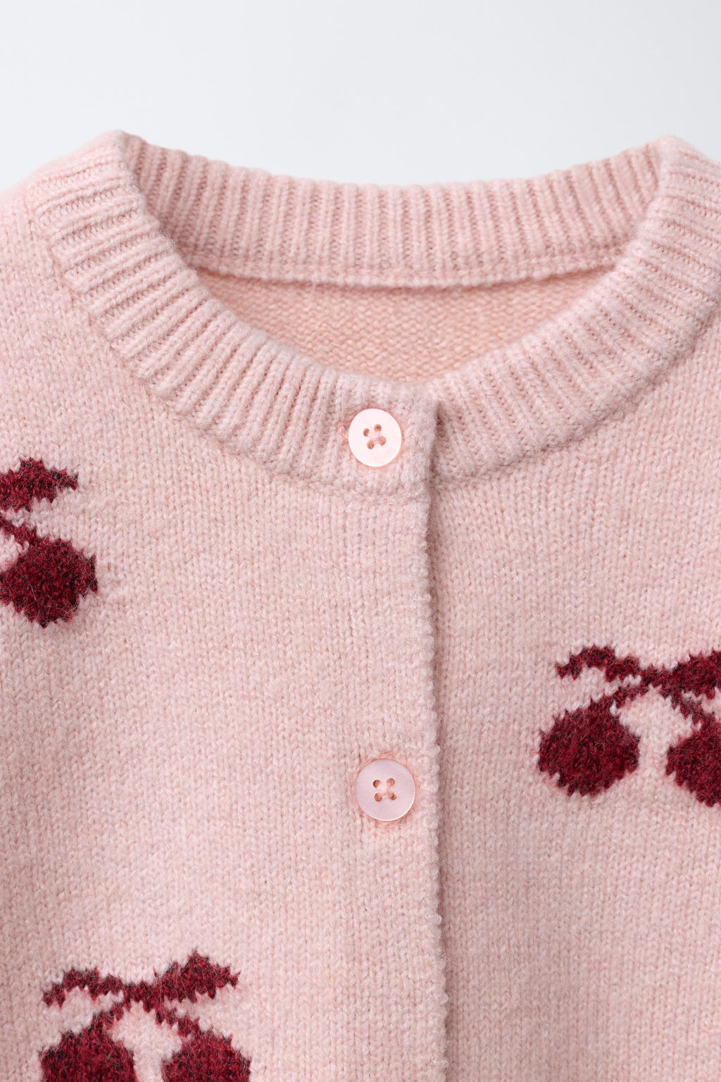 CHERRY KNIT CARDIGAN - Zara фото 3