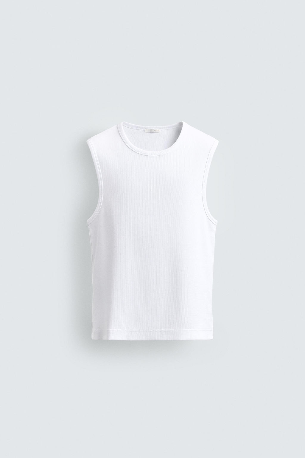 RIBBED TANK TOP - Zara фото 7