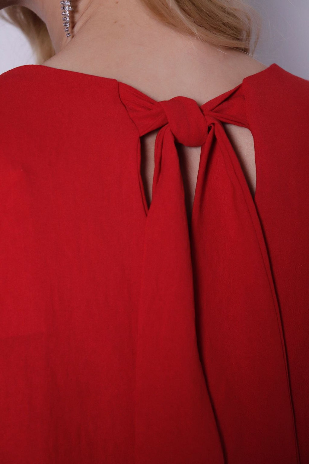 Платье-трапеция красное - Martichelli фото 14