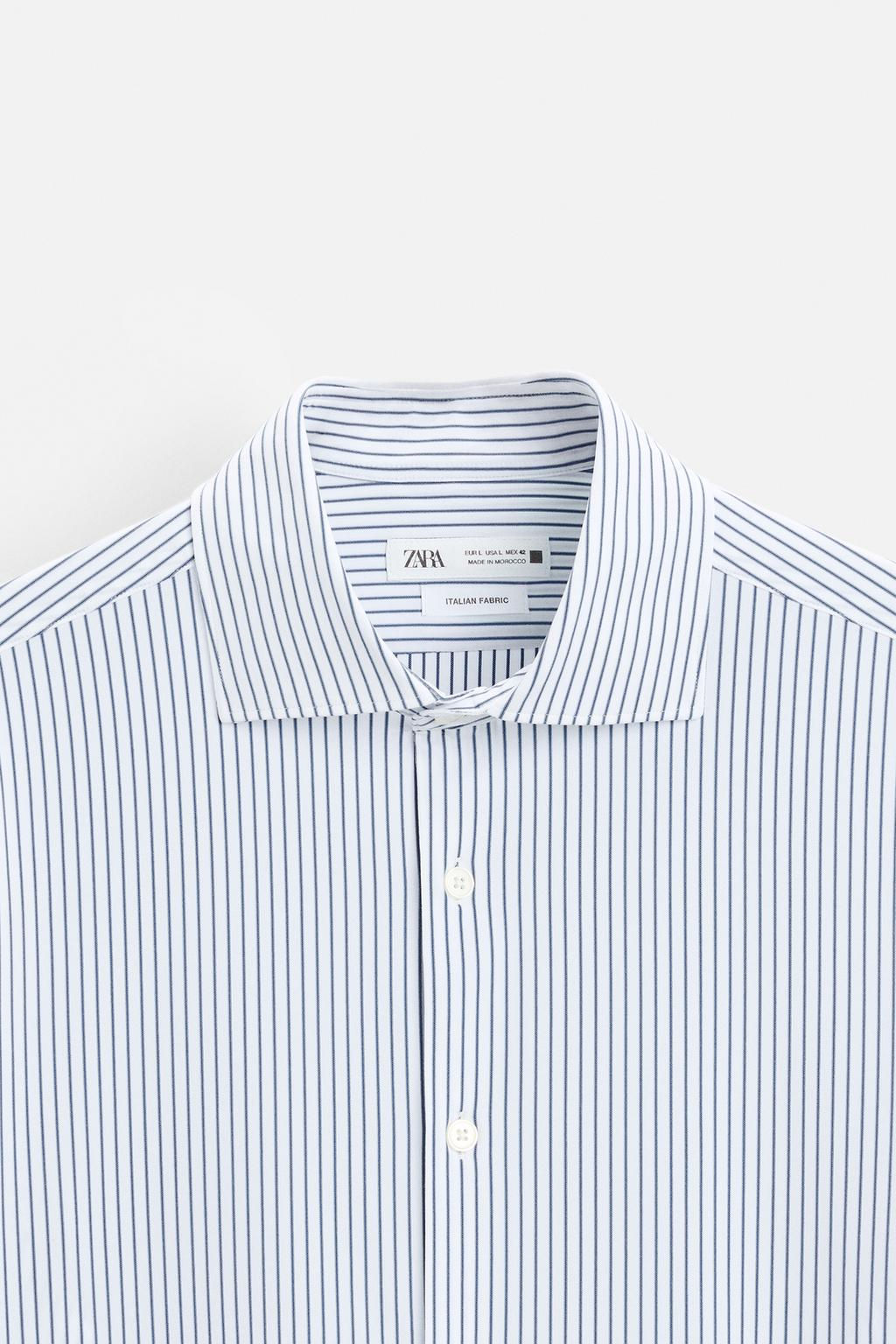TEXTURED STRETCH SHIRT - Zara фото 16