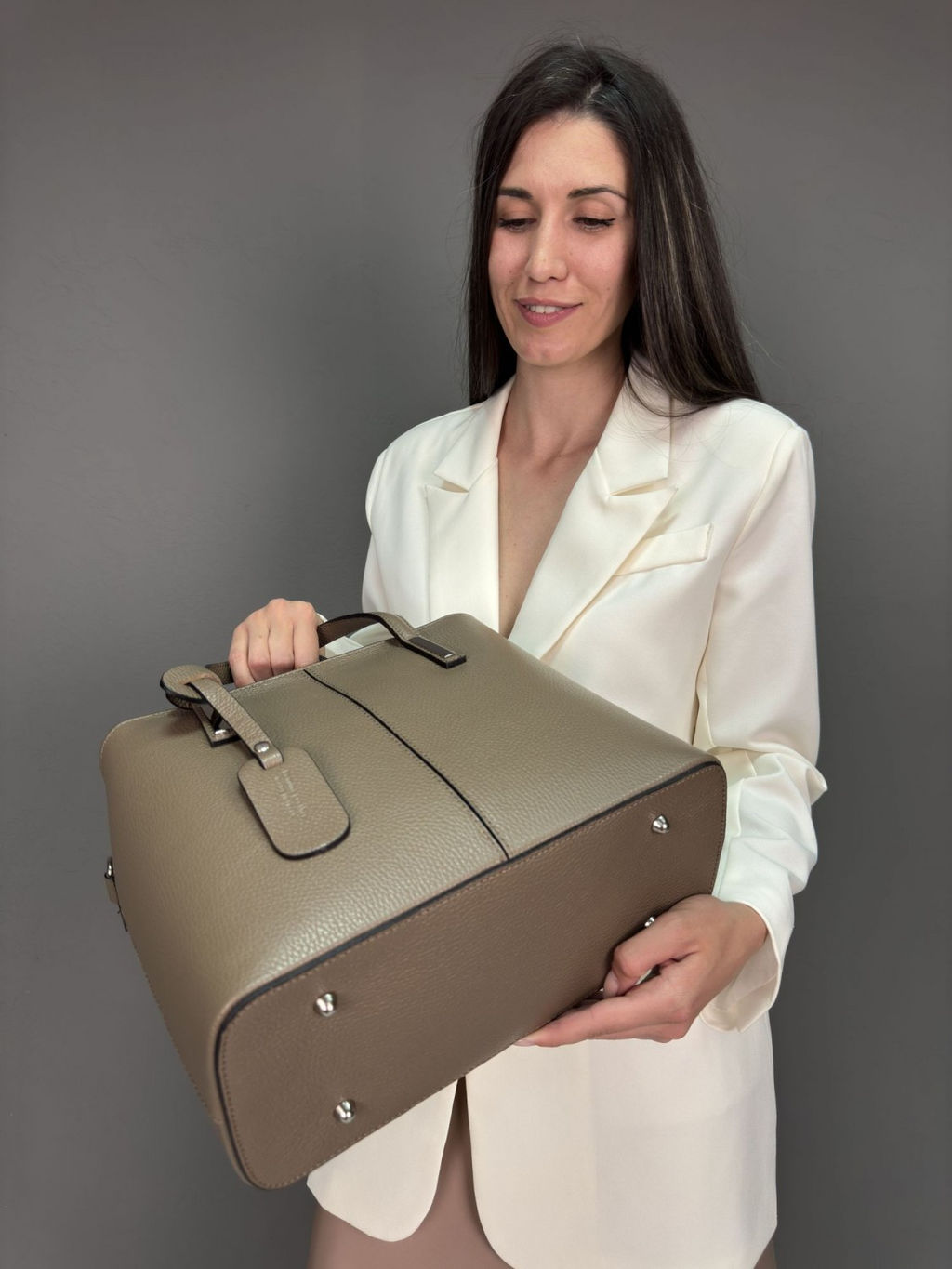 Сумка женская из телячьей кожи