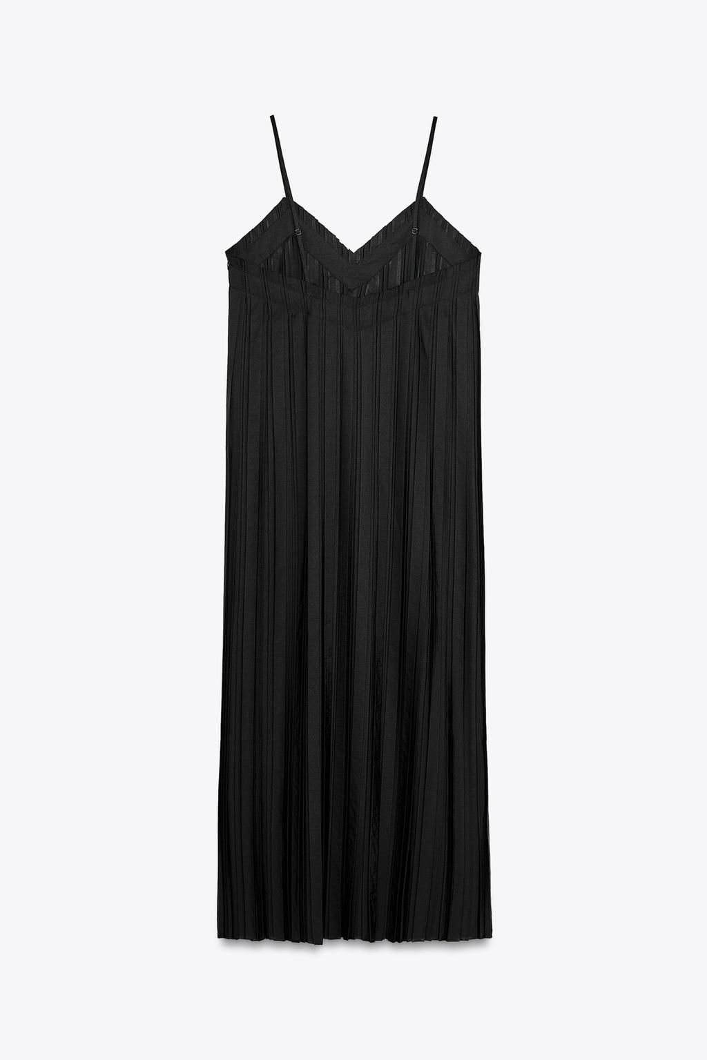 ZW COLLECTION PLEATED MIDI DRESS - Zara фото 6
