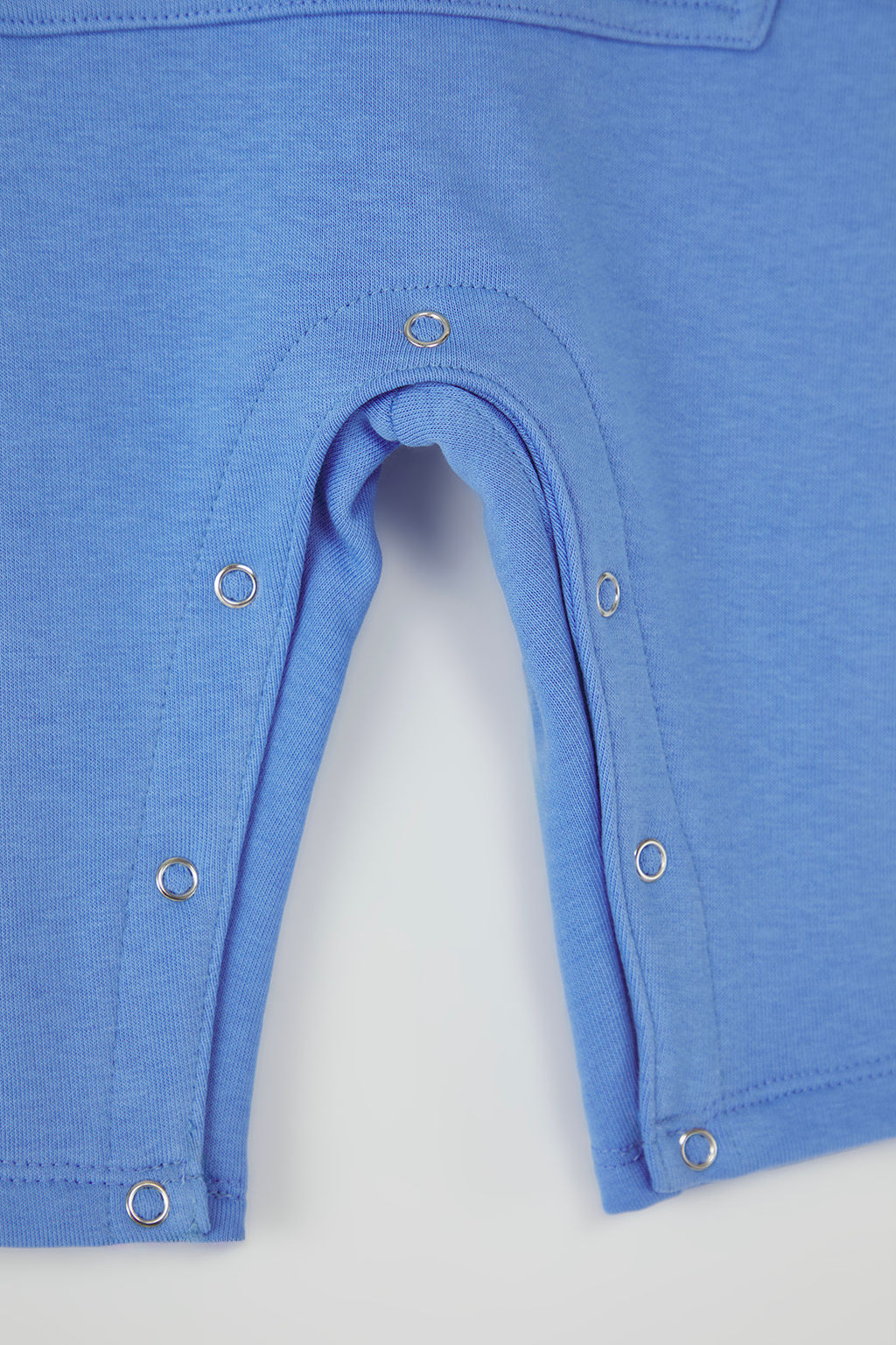 Mavi 2li Erkek Bebek Pamuklu Bask?l? K?sa Kol Orme Tulum TKDSS25TU00010 - Trendyolmilla фото 4