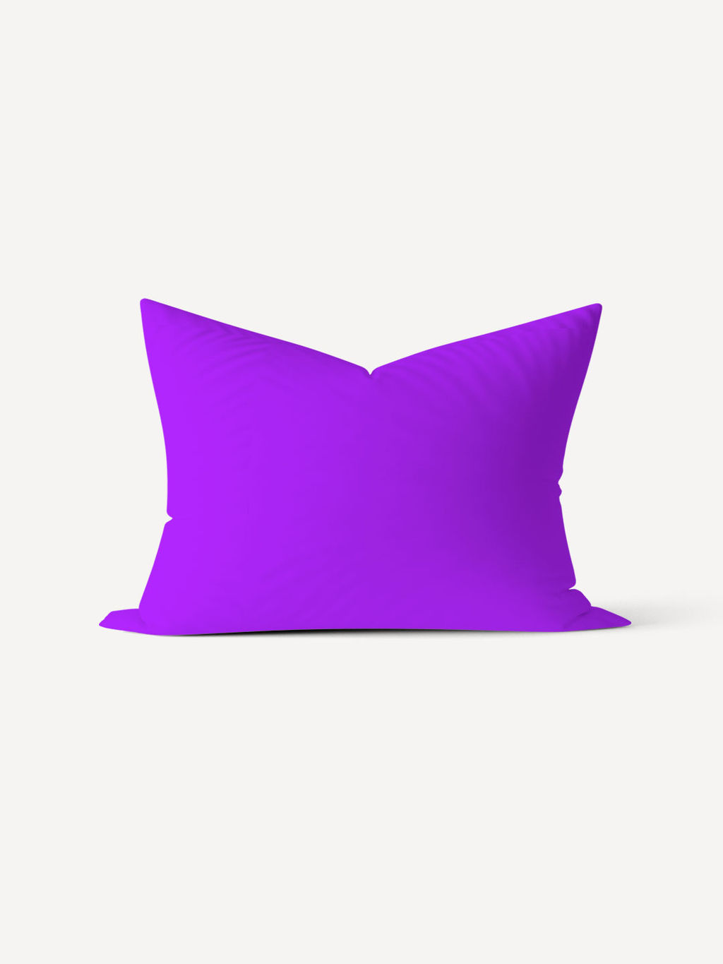 Наволочка сатин гладкокрашеный на молнии - Фиолетовый 70х70