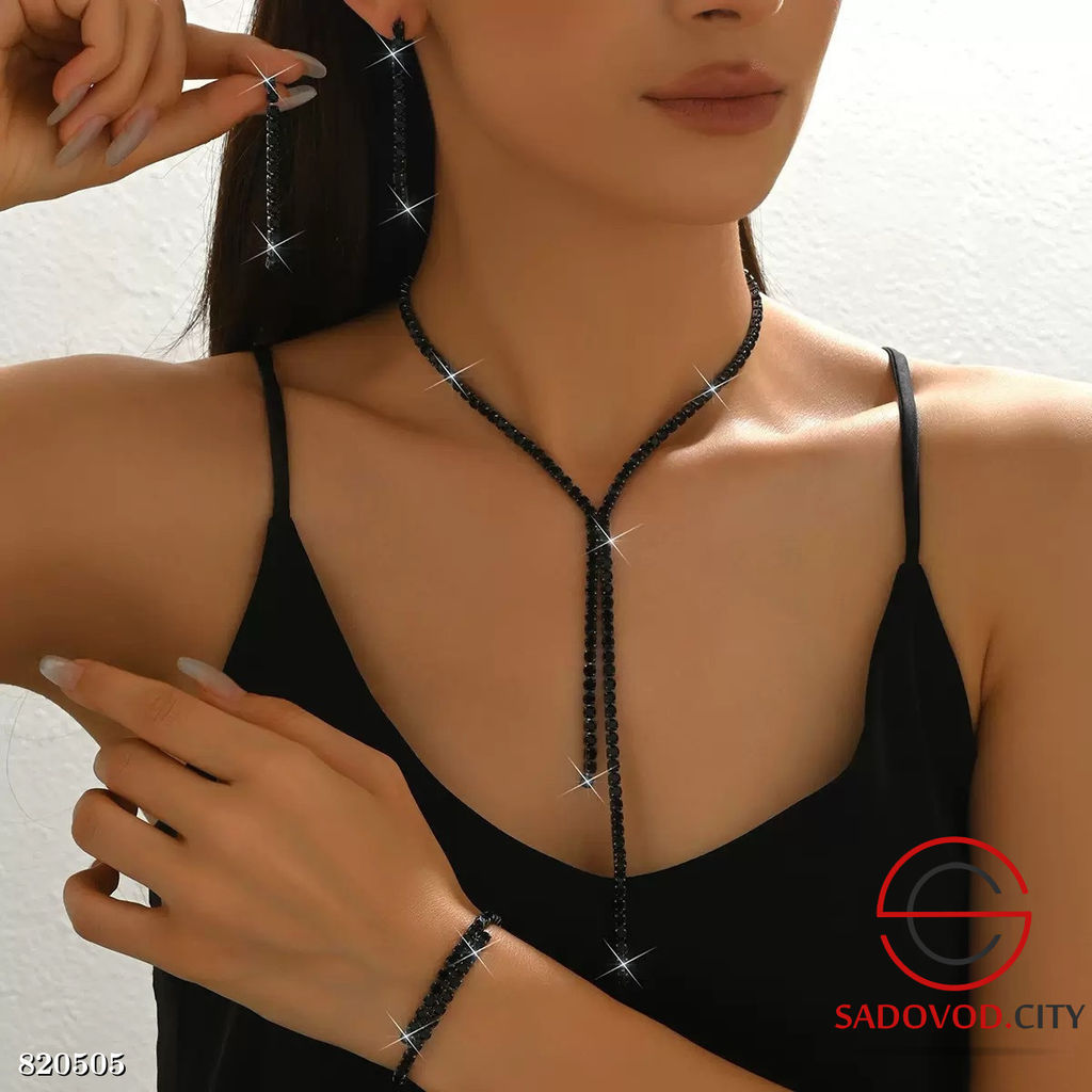 Набор бижутерии со стразами - Bruno фото 2