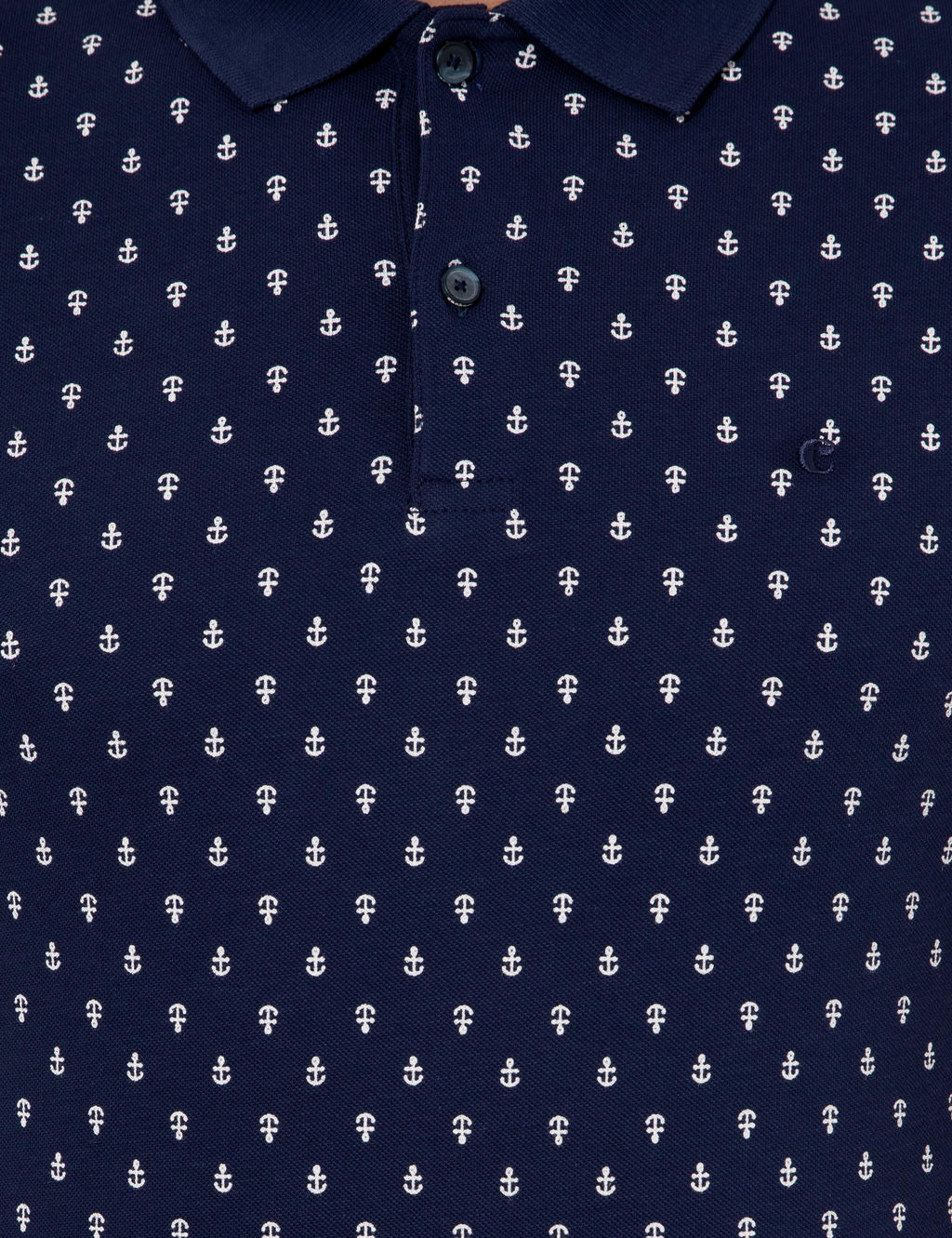 Lacivert Polo Yaka T-Shirt