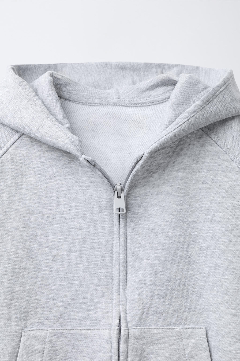 BASIC ZIP-UP SWEATSHIRT - Zara фото 3