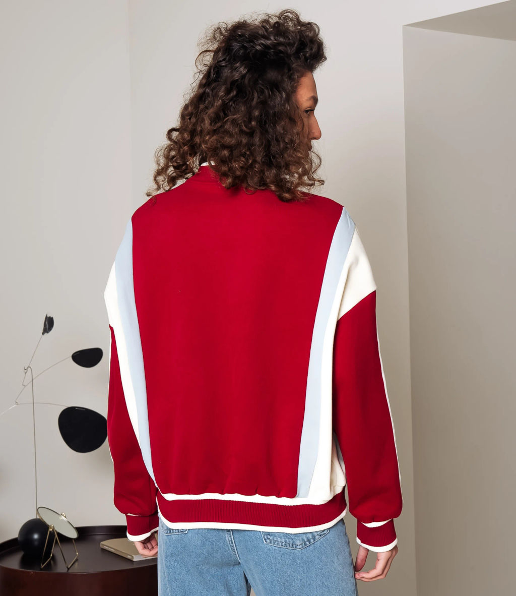 Бомбер #КТ2611 (2), красный