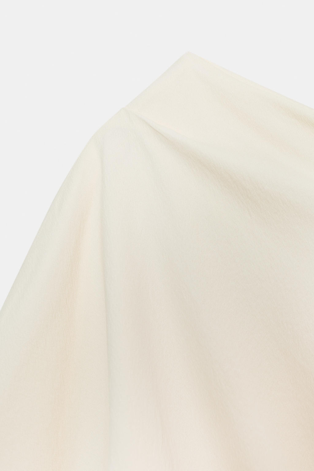 ZW COLLECTION LIMITED EDITION ASYMMETRIC DRAPED BLOUSE - Zara фото 7