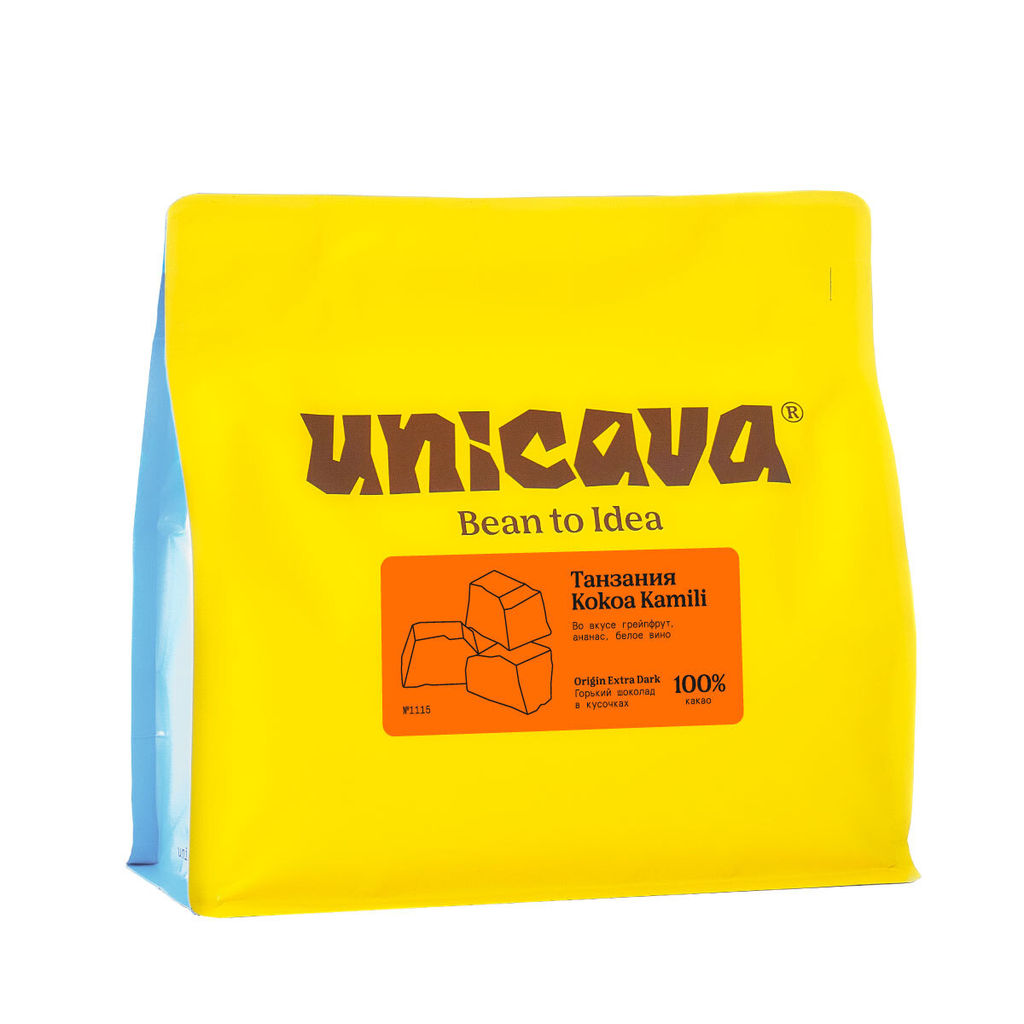 Танзания Kokoa Kamili, горький шоколад 100 %