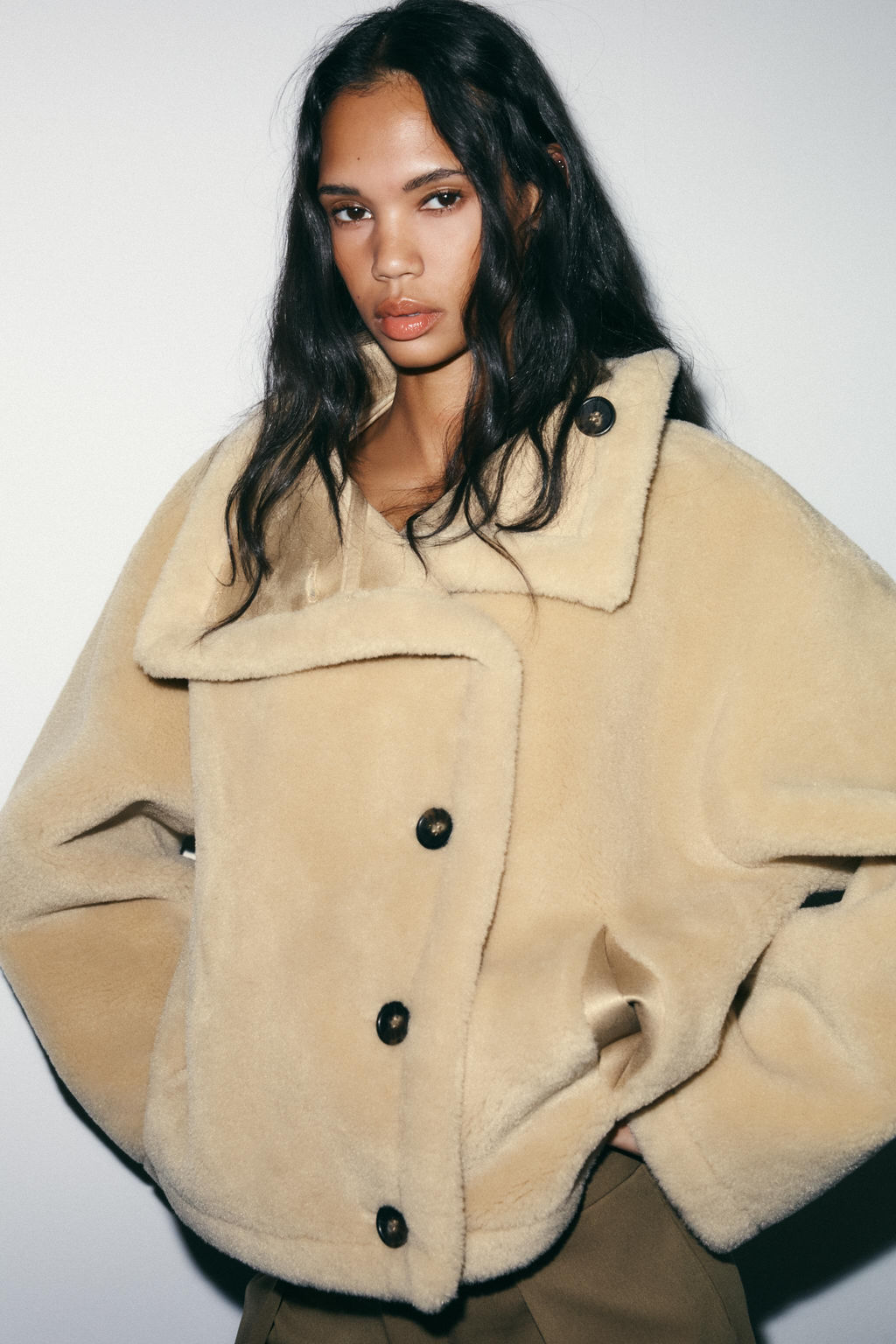 REVERSIBLE DOUBLE-FACED JACKET - Zara фото 12