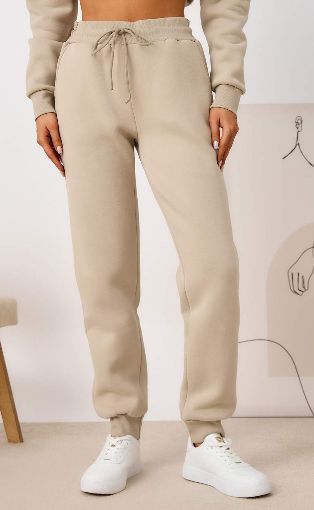 Брюки P522-0801-1 beige