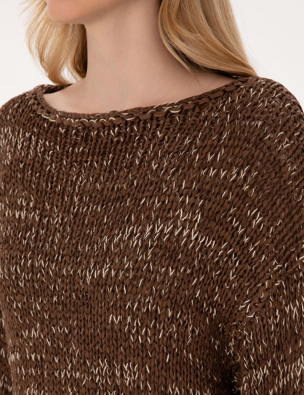 Kahverengi Comfort Fit Kazak - Pierre cardin фото 7