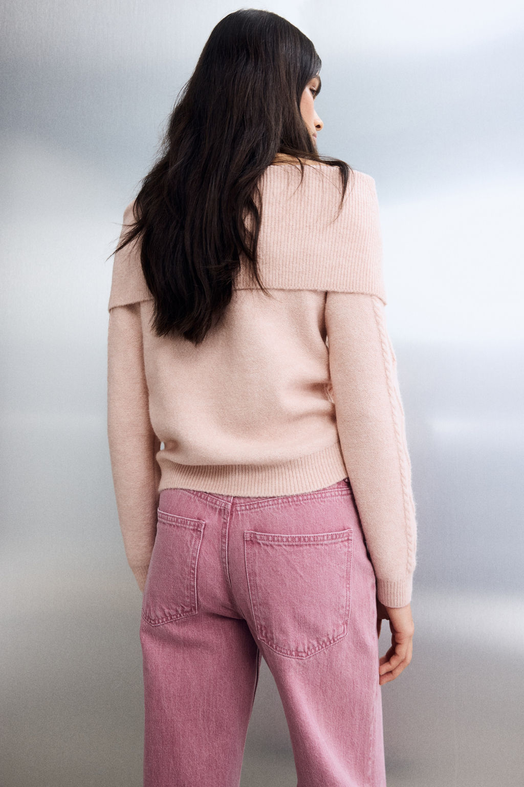 Jersey off-the-shoulder - H&m фото 9