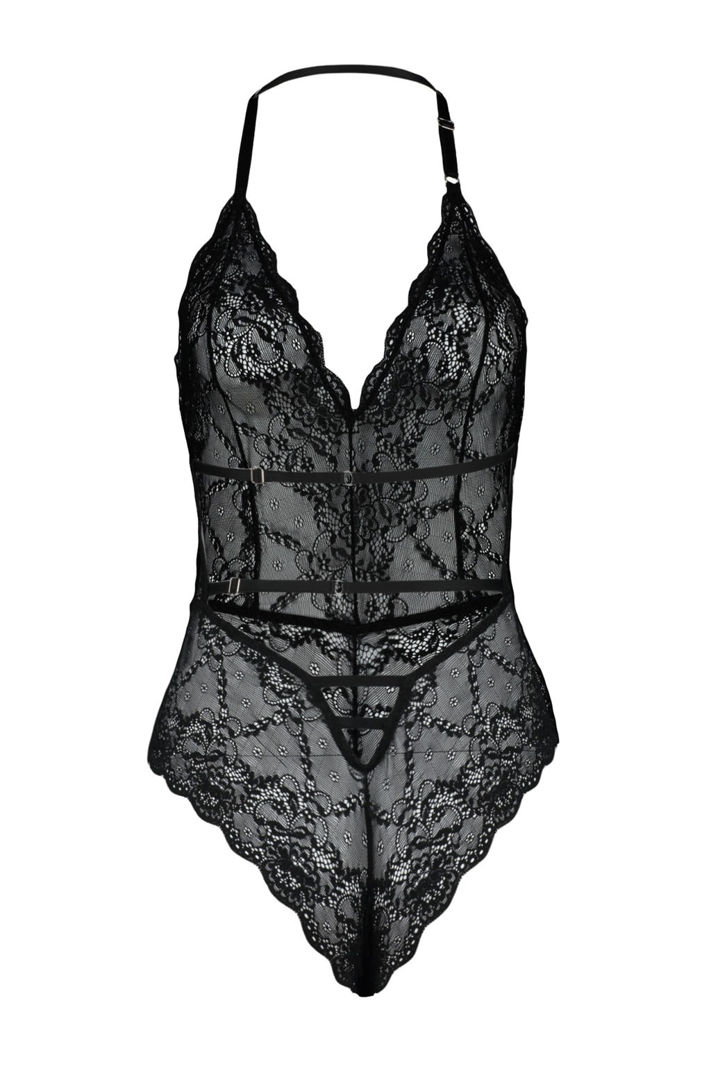 TRENDYOLMILLA Siyah Dantelli Ip Ask?l? C?tc?tl? Orme Body THMAW23BD00009  фото 8