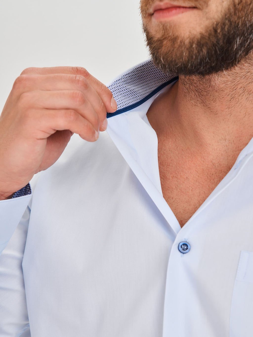 Сорочка мужская длинный рукав CASINO c210/157/064/3p  фото 4