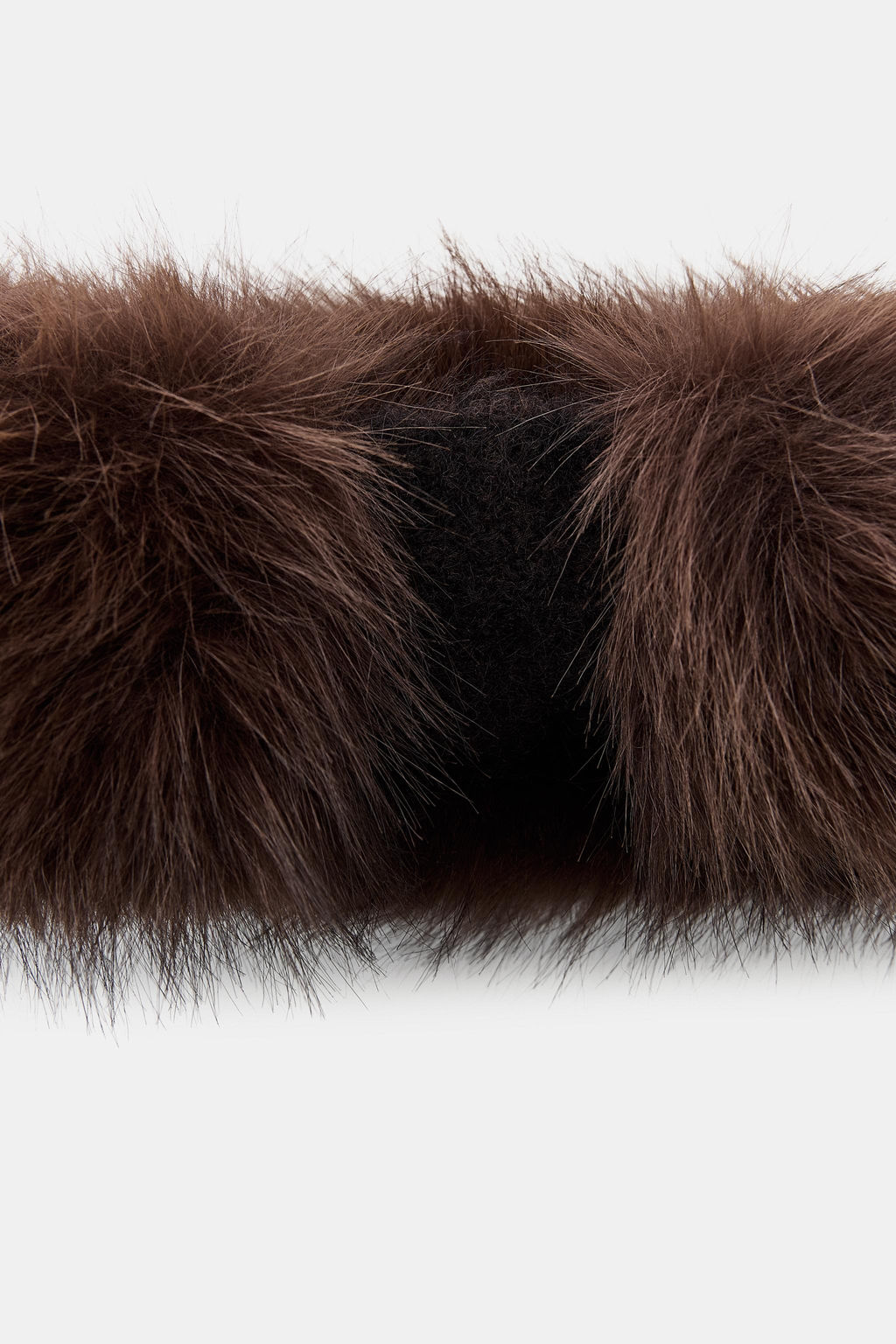 FAUX FUR HEADBAND - Zara фото 2