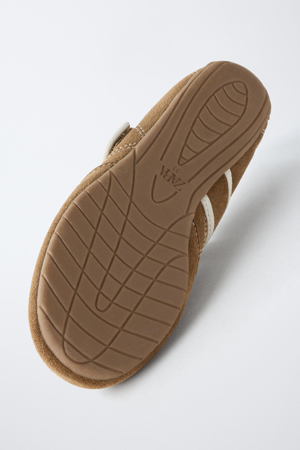 SUEDE SPORTY BALLERINA - Zara фото 7