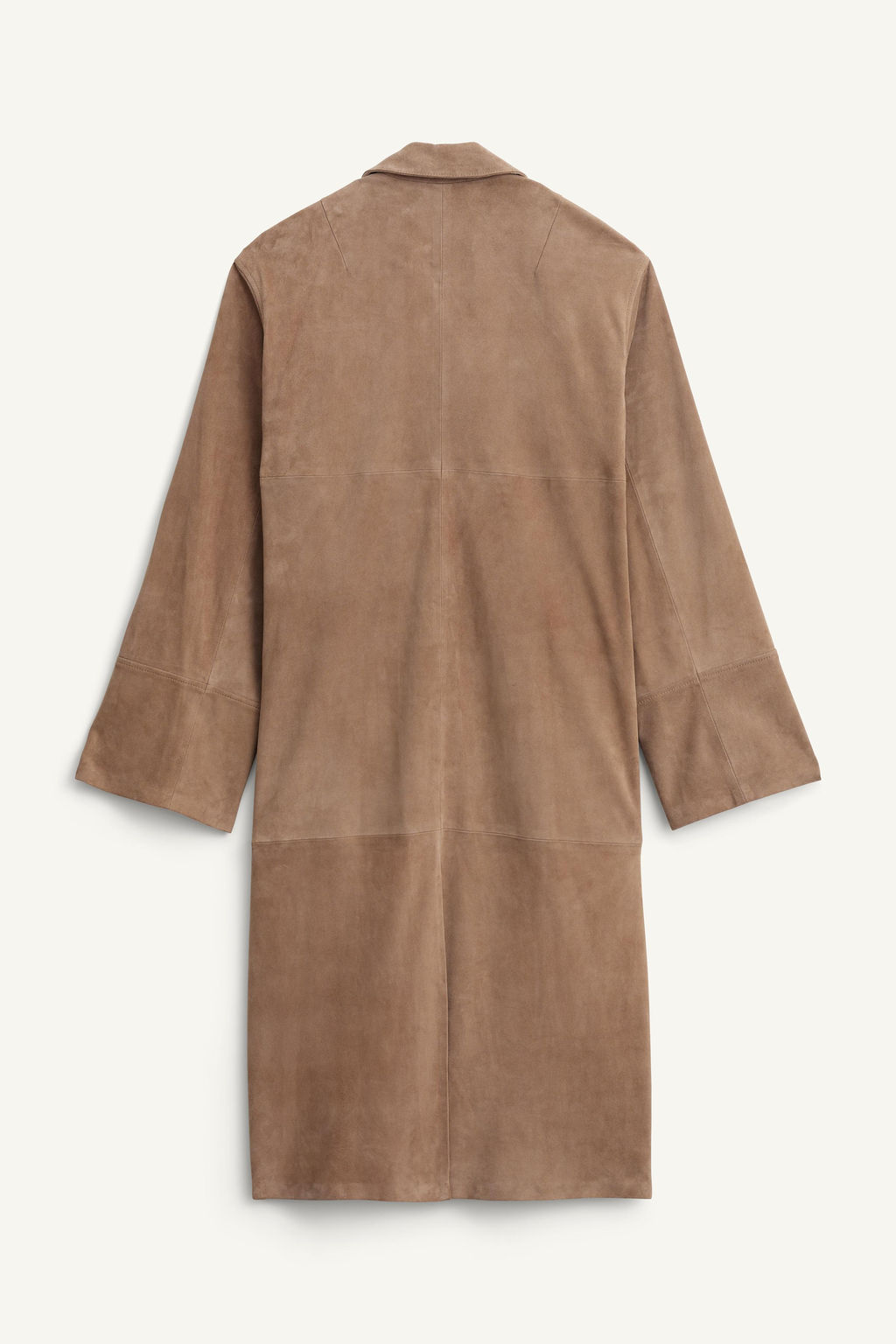 100% SUEDE LEATHER COAT LIMITED EDITION - Zara фото 7